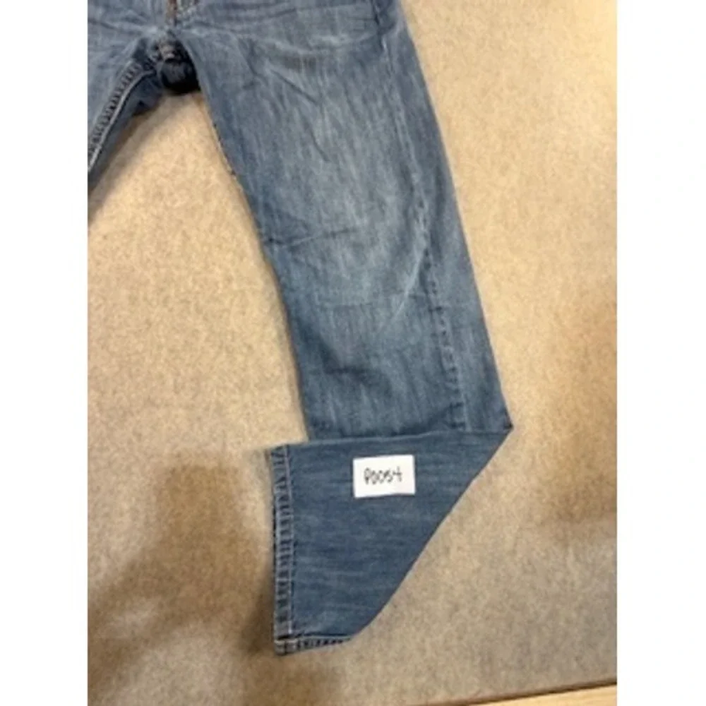 Levis 505 Regular Fit Straight Leg‎ Jeans Mens 33x32 Medium Wash Blue Denim